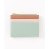 ミント | 【SETUP7】配色カード収納付きコインケース KNF | SETUP7【WOMEN】