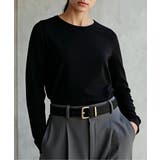 ブラック | 【SETUP7】スウェードレザー シンプルベルト KNF | SETUP7【WOMEN】