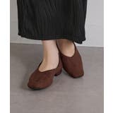 ブラウン | 【SETUP7】スクエアトゥローヒールパンプス KNF | SETUP7【WOMEN】