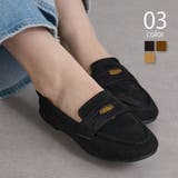 【SETUP7】スエード調コインフラットローファー KNF | SETUP7【WOMEN】 | 詳細画像1