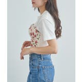 【SETUP7】フラワービスチェ SNK | SETUP7【WOMEN】 | 詳細画像4 