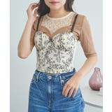 ホワイト | 【SETUP7】フラワービスチェ SNK | SETUP7【WOMEN】