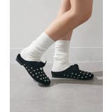 【SETUP7】リボンモチーフ スタッズサボサンダル KNF-TP | SETUP7【WOMEN】 | 詳細画像12 