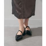 【SETUP7】キャップトゥクロコPUレザーパンプス KNF-TP | SETUP7【WOMEN】 | 詳細画像3 