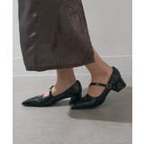 【SETUP7】キャップトゥクロコPUレザーパンプス KNF-TP | SETUP7【WOMEN】 | 詳細画像4 