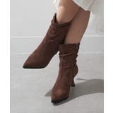 【SETUP7】フェイクスウェード ポインテッドトゥブーツ KNF-TP | SETUP7【WOMEN】 | 詳細画像3 