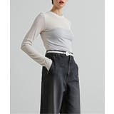 【SETUP7】ロングレザーリボンベルト KNF | SETUP7【WOMEN】 | 詳細画像8 