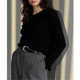 ブラック | 【SETUP7】レディースクラシックベルト KNF | SETUP7【WOMEN】