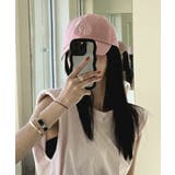 【SETUP7】ベースボールキャップ 刺繍 KNF | SETUP7【WOMEN】 | 詳細画像2 