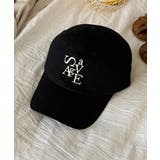 ブラック | 【SETUP7】ベースボールキャップ 刺繍 KNF | SETUP7【WOMEN】