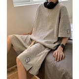 グレー | 【SETUP7】ワッフルTシャツ&ハーフパンツ セットアップ KNF | SETUP7【MEN】