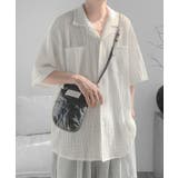 【SETUP7】ジャカード織りキューバシャツ ハーフスリーブ KNF | SETUP7【MEN】 | 詳細画像2