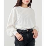 ホワイト | 【SETUP7】スウェットシャツ KNF | SETUP7【WOMEN】