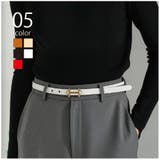 【SETUP7】レディースナローベルト KNF146 | SETUP7【WOMEN】 | 詳細画像1