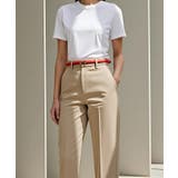 レッド | 【SETUP7】レディースナローベルト KNF146 | SETUP7【WOMEN】