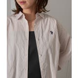 【U.S. POLO ASSN.】ロイヤルピンオックス袖バルーンシャツ | SETUP7【WOMEN】 | 詳細画像10