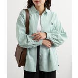 【U.S. POLO ASSN.】ロイヤルピンオックス袖バルーンシャツ | SETUP7【WOMEN】 | 詳細画像20