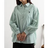 【U.S. POLO ASSN.】ロイヤルピンオックス袖バルーンシャツ | SETUP7【WOMEN】 | 詳細画像22