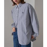 【U.S. POLO ASSN.】ロイヤルピンオックス袖バルーンシャツ | SETUP7【WOMEN】 | 詳細画像30