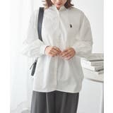 【U.S. POLO ASSN.】ロイヤルピンオックス袖バルーンシャツ | SETUP7【WOMEN】 | 詳細画像4