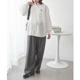 【U.S. POLO ASSN.】ロイヤルピンオックス袖バルーンシャツ | SETUP7【WOMEN】 | 詳細画像8