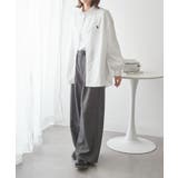 【U.S. POLO ASSN.】ロイヤルピンオックス袖バルーンシャツ | SETUP7【WOMEN】 | 詳細画像9