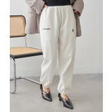 Classicalワンポイントロゴ ダブルフェイススウェットパンツ | SETUP7【WOMEN】 | 詳細画像2 