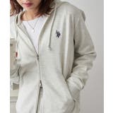 【U.S. POLO ASSN.】ワンポイントロゴ ダブルジップパーカー | SETUP7【WOMEN】 | 詳細画像14
