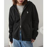 【U.S. POLO ASSN.】ワンポイントロゴ ダブルジップパーカー | SETUP7【WOMEN】 | 詳細画像9