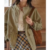 【SETUP7】スタンドカラーフレンチワークジャケット KNF | SETUP7【WOMEN】 | 詳細画像5