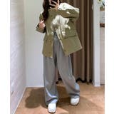 【SETUP7】スタンドカラーフレンチワークジャケット KNF | SETUP7【WOMEN】 | 詳細画像7