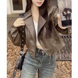 【SETUP7】クロップドバイカージャケット KNF | SETUP7【WOMEN】 | 詳細画像13 