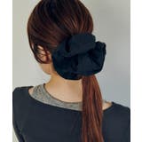 ネイビー | 【GOLDY】ビッグ パフィ シュシュ 6251004 | SETUP7【WOMEN】