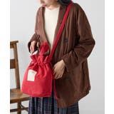 レッド | 【SETUP7】2WAY巾着バッグ GLR | SETUP7【WOMEN】