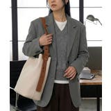 アイボリー | 【MAISON BREEZE】シボレザートートバッグ PC | SETUP7【WOMEN】