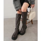 【MAGASIN DE MODE Chou Chou】厚底ロングブーツ LON | SETUP7【WOMEN】 | 詳細画像13 