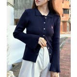 【U.S. POLO ASSN.】襟付き リブニットポロ カーディガン | SETUP7【WOMEN】 | 詳細画像20