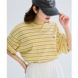 【FRUIT OF THE LOOM】ピーチ起毛ボーダーTシャツ 袖ワッペン | SETUP7【WOMEN】 | 詳細画像29