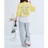 【FRUIT OF THE LOOM】バックプリントシャツ 袖ワッペン | SETUP7【WOMEN】 | 詳細画像23