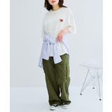 【FRUIT OF THE LOOM】バックプリントシャツ 袖ワッペン | SETUP7【WOMEN】 | 詳細画像7