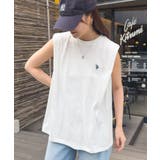 【U.S. POLO ASSN.】ワンポイント刺繍 ソフトタッチタンクトップ | SETUP7【WOMEN】 | 詳細画像18