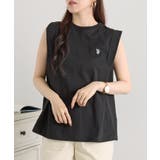 【U.S. POLO ASSN.】ワンポイント刺繍 ソフトタッチタンクトップ | SETUP7【WOMEN】 | 詳細画像6