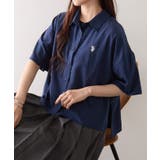 【U.S. POLO ASSN.】ワンポイント刺繍 クールエア 半袖シャツ | SETUP7【WOMEN】 | 詳細画像14 