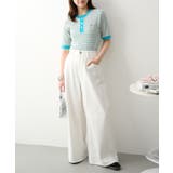 【Healthknit】【別注】マルチボーダーワッフルT/C 50/50 | SETUP7【WOMEN】 | 詳細画像5 