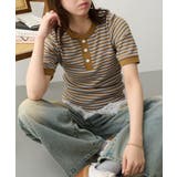 【Healthknit】【別注】マルチボーダーワッフルT/C 50/50 | SETUP7【WOMEN】 | 詳細画像8 