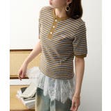 【Healthknit】【別注】マルチボーダーワッフルT/C 50/50 | SETUP7【WOMEN】 | 詳細画像9 