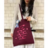 バーガンディー | 【United Athle】flat tote | SETUP7【WOMEN】