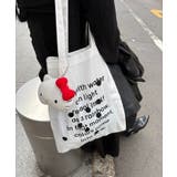 ホワイト | 【United Athle】flat tote | SETUP7【WOMEN】