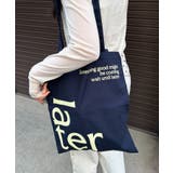【United Athle】flat tote bag "later" | SETUP7【WOMEN】 | 詳細画像2
