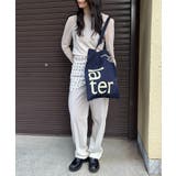 【United Athle】flat tote bag "later" | SETUP7【WOMEN】 | 詳細画像4